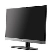 AOC - 27&quot; Widescreen Flat-panel IPS LED Hd Monitor - Piano Black/silver N2