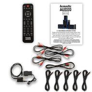 Acoustic Audio AA5102 Home Theater 5.1 Speaker System with Optical Input and 5 Extension Cables