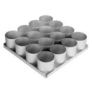 16pc 2&quot; Round Multi Mini Cake Pan Set