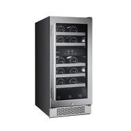 Avallon 23 Bottle 15" Dual Zone Built-In Wine Cooler - Right Hinge N4