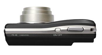 Olympus FE-46 12MP Digital Camera with 5x Optical Zoom and 2.7 inch LCD (Pearl Black) N3