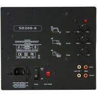 Yung SD200-6 200W Class D Subwoofer Plate Amplifier Module with 6 dB @ 35 Hz N2