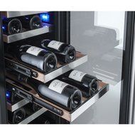 Avallon 23 Bottle 15" Dual Zone Built-In Wine Cooler - Right Hinge N5