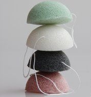 Oligex(TM) new Cheap! Natural Konjac Konnyaku Facial Puff Face Wash Cleansing Sponge Green Pink White N5