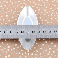 Tint 5pcs 9CM*4CM*1.2CM Aluminum Alloy Cake Mould - Small Boat N3