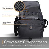 Large Camera Bag, rooCASE DSLR Camera Shoulder Case Bag N25