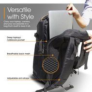 Large Camera Bag, rooCASE DSLR Camera Shoulder Case Bag N27