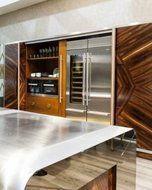 Fhiaba FP30BIRS 30" Counter Depth Bottom Freezer Refrigerator with 15.5 cu. ft. Total Capacity, in Stainless Steel