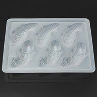 Cute 3D Koi Fish Cake Chocolate Molds Pan Jelly Handmade Sugar Craft Mold Mould N3