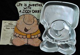 Wilton Ziggy Cake Pan (502-7628, 1978) N2