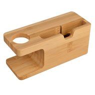 TuoP@Charging Dock]bamboo Wood Charger Station/dock /Cradle/ Holde