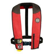 MUSTANG SURVIVAL MD3082-U-RD/BK/CR / Mustang Deluxe Adult Inflatable - Manual w/Harness -...