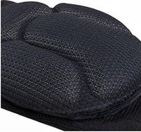 GU Angqi New Black Sponge Football Knee Pads Volleyball Kneecap Elastic Protector Knee