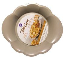 Wilton 9.75 Pie Pan Table Serve Non-Stick Bakeware, Brown by Wilton Brands N2