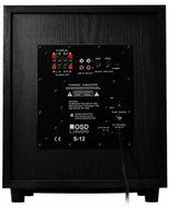 OSD Audio S-12 12-inch High Powered Home Theatre 150-Watt Subwoofer, Black