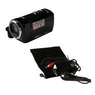 TOOGOO(R) HDV-107 Digital Video Camcorder Camera HD 720P 16MP DVR 2.7'' TFT LCD Screen 16x ZOOM Black N2