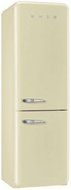 50's Retro Style Refrigerator With Automatic Freezer, Cream, Right ...