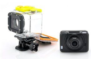 Full HD Action Camera &#039;Eyeshot&#039; with Wi-Fi and Watch Remote Control - 1920x1080p, Panasonic Sensor, Ultra Wide... N3