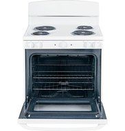GE GIDDS-MS-JBS04WH 30" 5 cu. ft. Free-Standing Electric Range, White N2