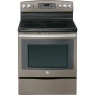 GE JB690EFES 30" Slate Electric Smoothtop Range - Convection N2