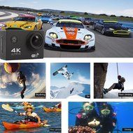 HILLPOW 4K WIFI Sports Action Camera Ultra HD Waterproof DV Camcorder 170 Degree Wide Angle 2 inch LCD Screen... N7