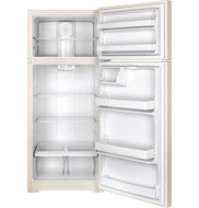 Ge GIDDS-632157 Energy Star 17.5 cu. ft. Top Freezer Refrigerator, Bisque, Reversible Door Swing N4