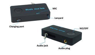Bluetooth Receiver,Bluetooth Receiver SGRICE / Car Kit Mini Bluetooth 4.1 Receiver3.5mm Wireless Adapter for Home...