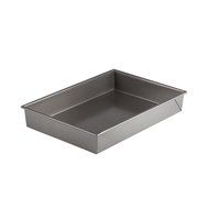 FortheChef&#039;s Deluxe Aluminized Steel Professional Non-Stick Rectangular Cake Pan, 13&quot; x 9&quot; x 2-1/4&quot;