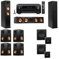 Klipsch RP-260F Tower Speakers-SW-112-7.2-Denon AVR-X3200W