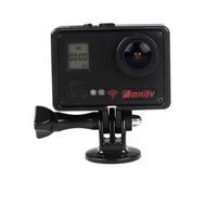 Womail Amkov AMK7000S 1080P HD 60fps WiFi Action Camera with Sunplus 6350 Chipset Black N2