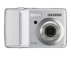 Samsung Digimax S730 7.2MP Digital Camera with 3x Advance Shake Reduction Optical Zoom (Black)