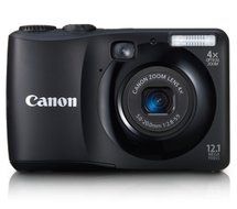 Canon Powershot A1200 12.1 MP Digital Camera with 4x Optical Zoom (Black) N3