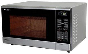 Sharp R-380V(S) Microwave Oven, 220V, Silver