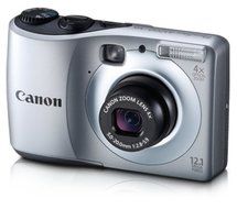 Canon Powershot A1200 12.1 MP Digital Camera with 4x Optical Zoom (Black) N5
