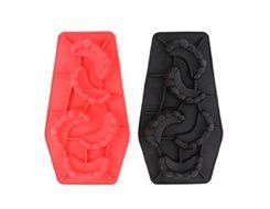Horror Teeth of Vampire Shaped Ice Cube Trays Ice Mold Ice Maker N4