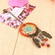 Oligex(TM) Retro Handmade Key Ring Feather Tassels Dream Catcher Dreamcatcher Charm Pendant Keychain Gift Key... N5