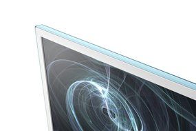 Samsung Simple LED 27-Inch Monitor, White with Blue TOC Finish