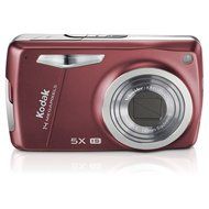 Kodak Easyshare M575 14 MP Digital Camera with 5x Wide Angle Optical Zoom and 3.0-Inch LCD (Flame Red) N3