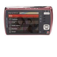 Kodak Easyshare M575 14 MP Digital Camera with 5x Wide Angle Optical Zoom and 3.0-Inch LCD (Flame Red) N4
