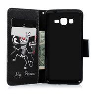 Galaxy Grand Prime Case,Samsung Galaxy Grand Prime Case - Wallet Flip Stand Case PU Leather Case with Shockproof... N49
