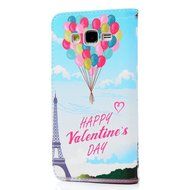Galaxy Grand Prime Case,Samsung Galaxy Grand Prime Case - Wallet Flip Stand Case PU Leather Case with Shockproof... N55