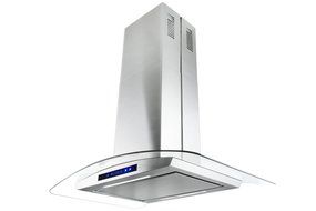 FIREBIRD New 30" European Style island Mount Stainless Steel Range Hood Vent W/Touch Button Control FBGV-P5009-30
