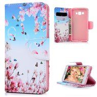 Galaxy Grand Prime Case,Samsung Galaxy Grand Prime Case - Wallet Flip Stand Case PU Leather Case with Shockproof... N60