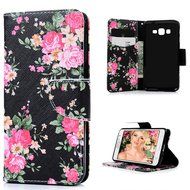 Galaxy Grand Prime Case,Samsung Galaxy Grand Prime Case - Wallet Flip Stand Case PU Leather Case with Shockproof... N64