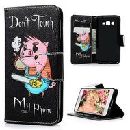Galaxy Grand Prime Case,Samsung Galaxy Grand Prime Case - Wallet Flip Stand Case PU Leather Case with Shockproof... N68