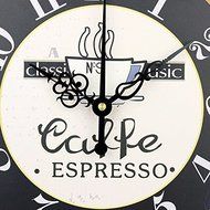 Fashion coffee wall clocks absolutely silent wall clock home decor unique kitchen wall clock modern design N4