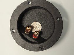 Installer 10 Case Pack Round Terminal Cups for Speakers and Subwoofers N2