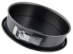Zenker 7001 Springform &quot;Deluxe&quot; With Flat Base, Black/Metallic, 11.02&quot; N2