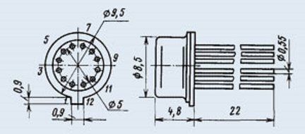 IC / Microchip 140UD1B analogue MA702 USSR 2 pcs N2