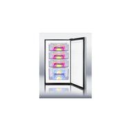 Summit FS408BLBI7SSHH: Commercially listed 20" wide built-in undercounter all-freezer, -20(degree) C capable with... N2